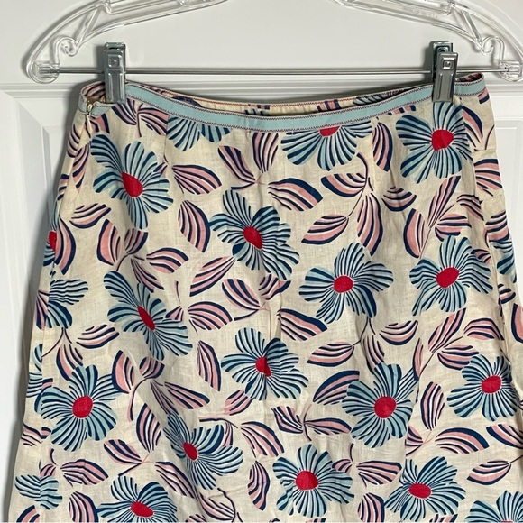 Elevenses anthropologie floral midi Skirt 35777 - Picture 6 of 10